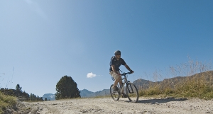 mountain biker