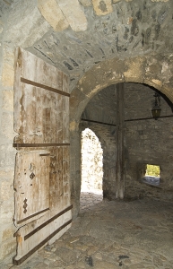 old church door