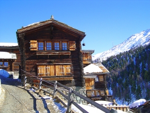 traditionell valais house