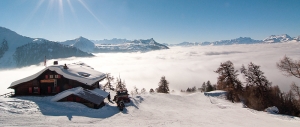 above the clouds