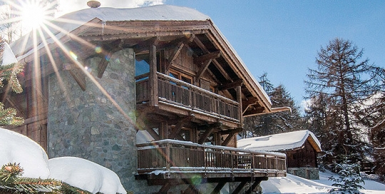 winter ski in chalet nendaz